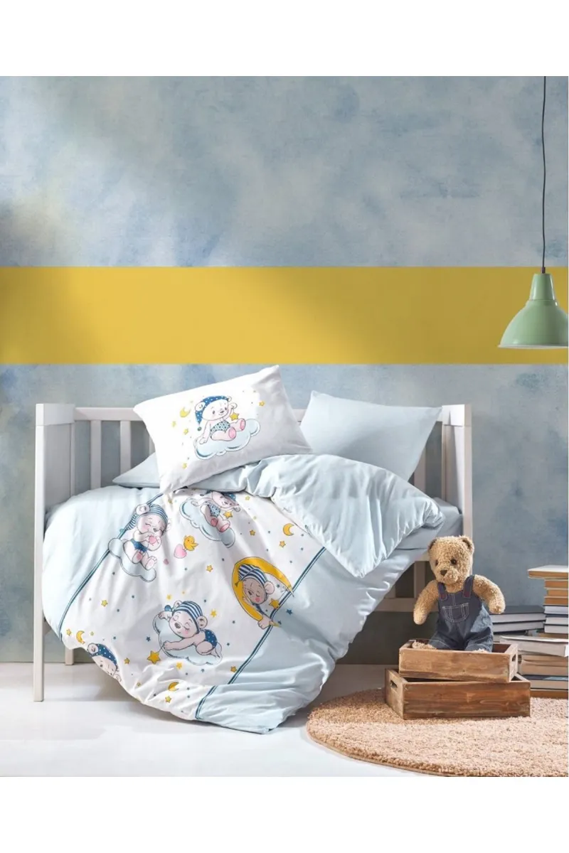 Cotton Box Ranforce Bebek Nevresim Takımı Bear