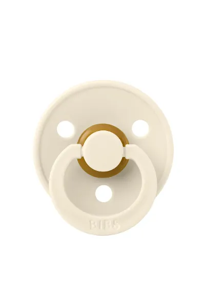 Bibs Colour Kauçuk Simetrik Emzik 0-6 Ay Ivory