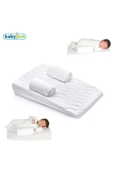 BabyJem Bebek Reflü Yastığı 132 Beyaz