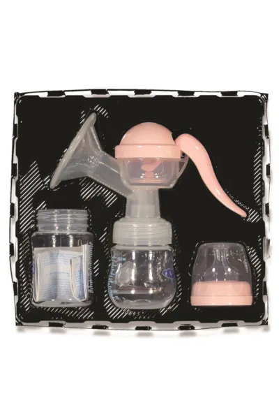 BabyTime Pratik Manuel Göğüs Pompası Pembe