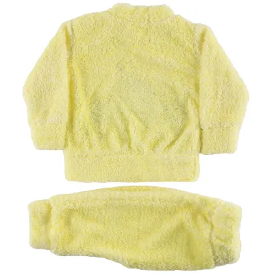 Unisex Sarı Lemon Welsoft 2'li Peluş Takım