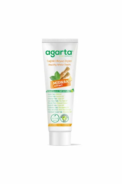 Agarta Doğal Diş Macunu 100 ml Misvak Özlü