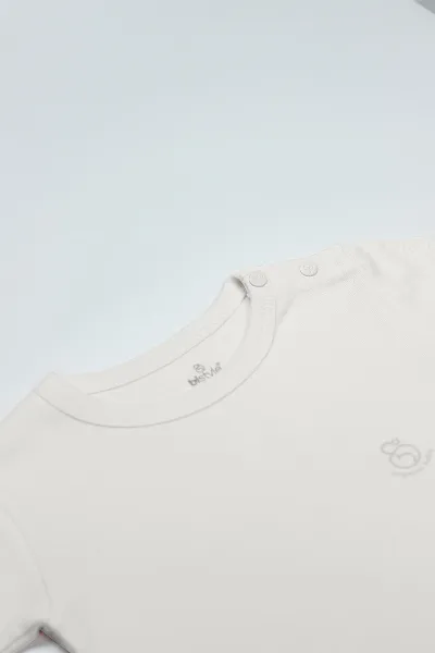 Bistyle Natural Basic Style Uzun Kol Body 17104 Ekru