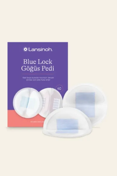 Lansinoh Blue Lock Göğüs Pedi 60 Adet