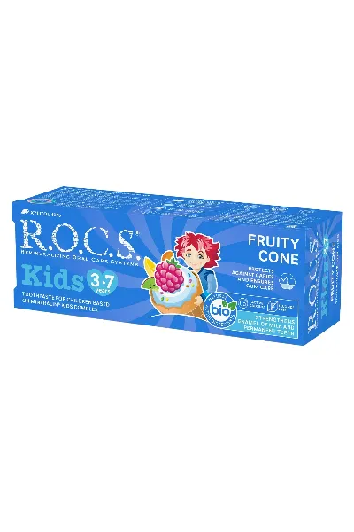 R.O.C.S. Kids Diş Macunu 3-7 Yaş 35 ml Meyve Külahı