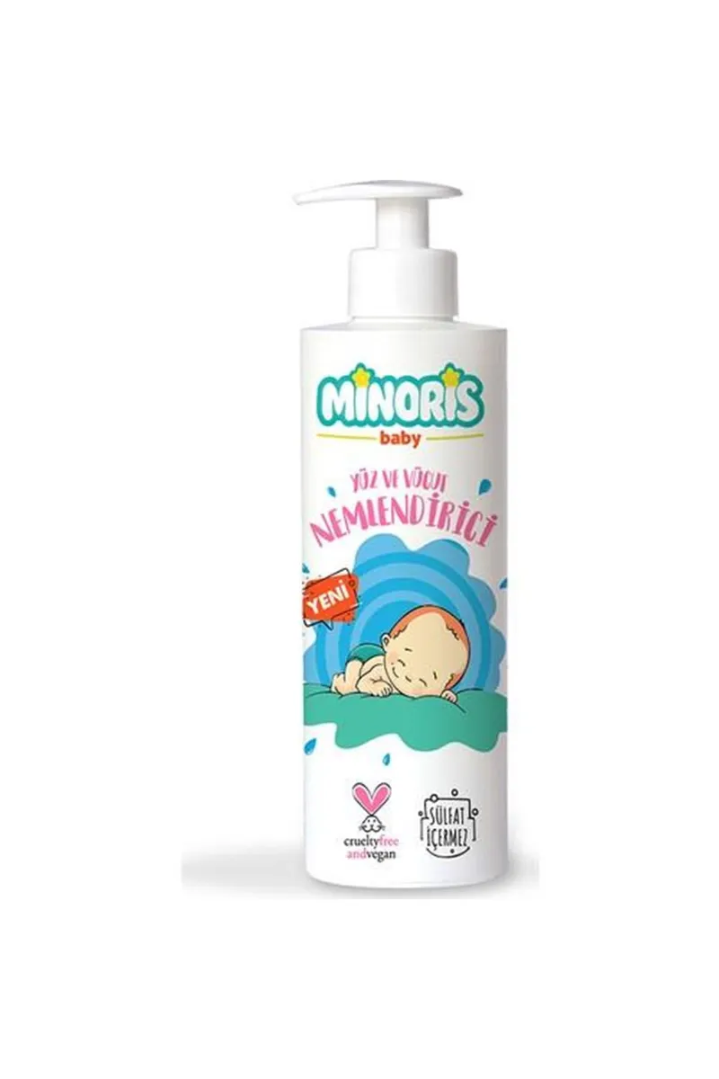 Minoris Baby Organik El Yüz ve Vücut Nemlendirici 200 ml
