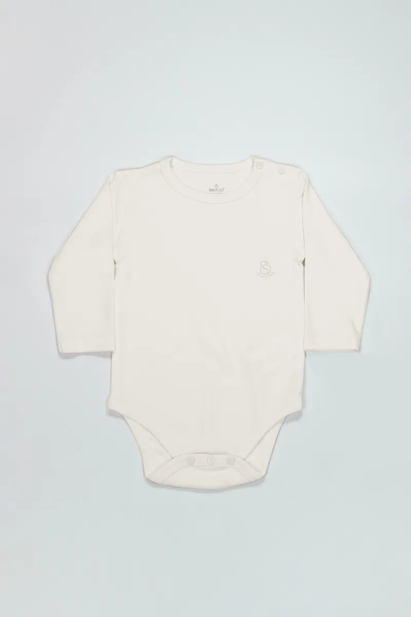 Bistyle Natural Basic Style Uzun Kol Body 17104 Ekru