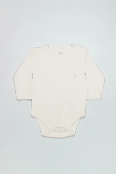 Bistyle Natural Basic Style Uzun Kol Body 17104 Ekru