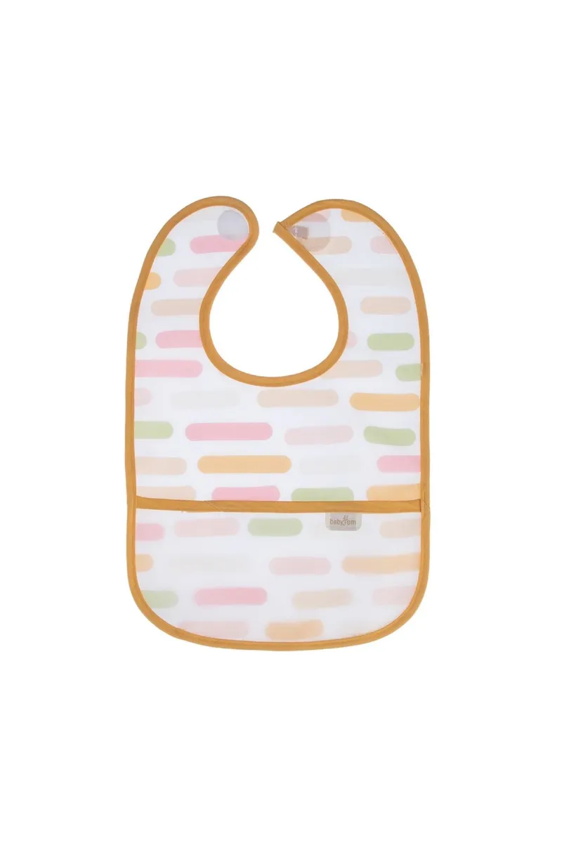 BabyJem Leke Tutmaz Önlük 840 Pastel
