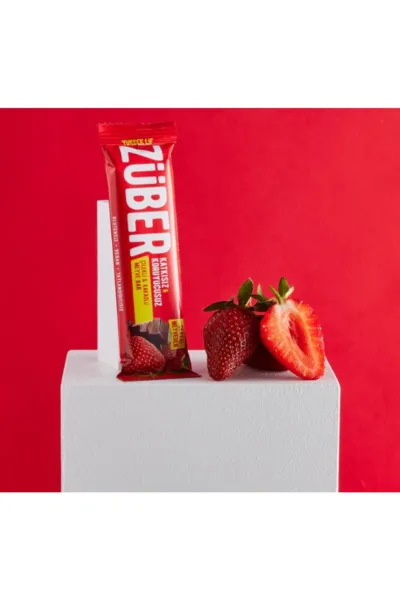 Züber Meyve Barı 40 Gr Çilekli Kakaolu