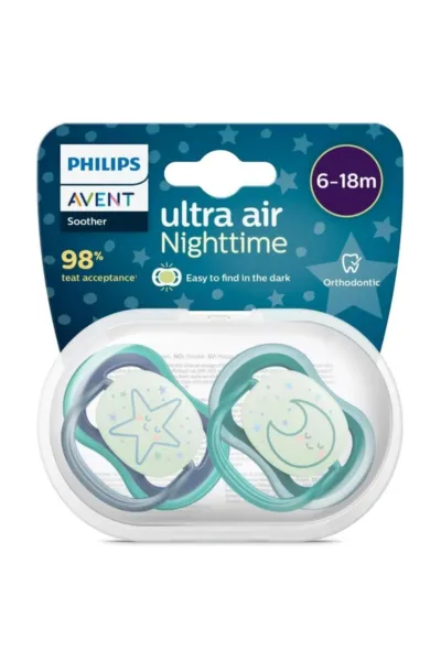 Philips Avent Ultra Air Gece Emzik 6-18 Ay Erkek