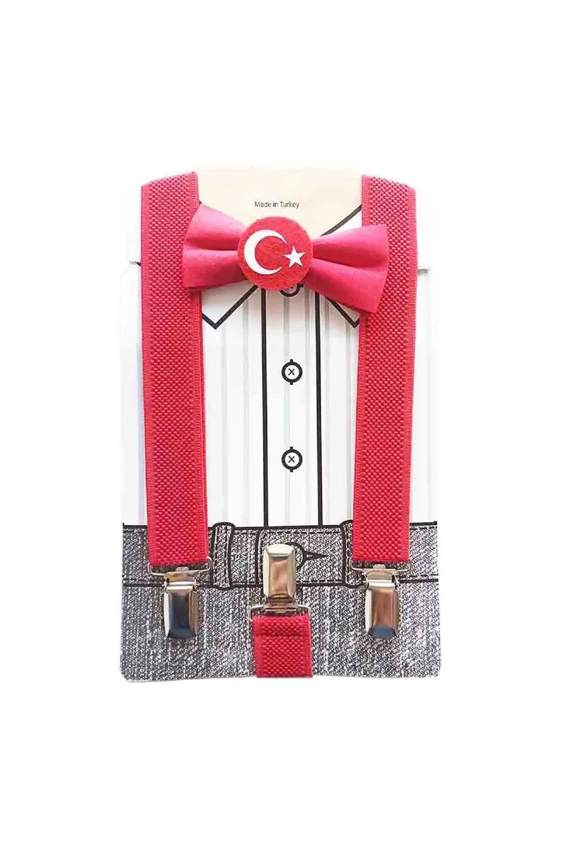 Ay Yıldız Askılı Papyon