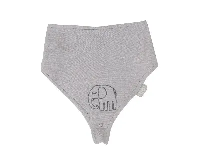 BabyJem Emzik Askılı Müslin Önlük 837 Gri