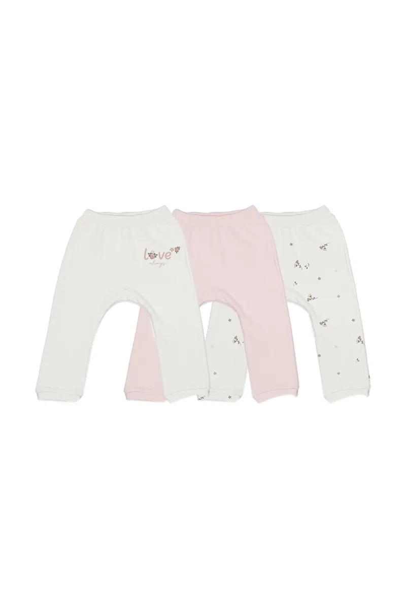 Bistyle 3lü Patiksiz Alt Love Grows Kutulu 16196 Ekru