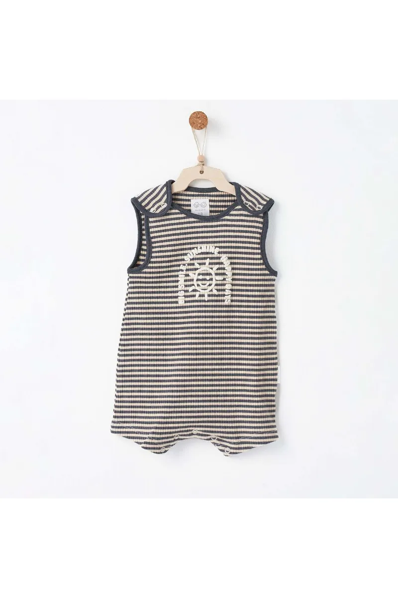 Andywawa AC26670 Bamboo Striped Tulum Grey