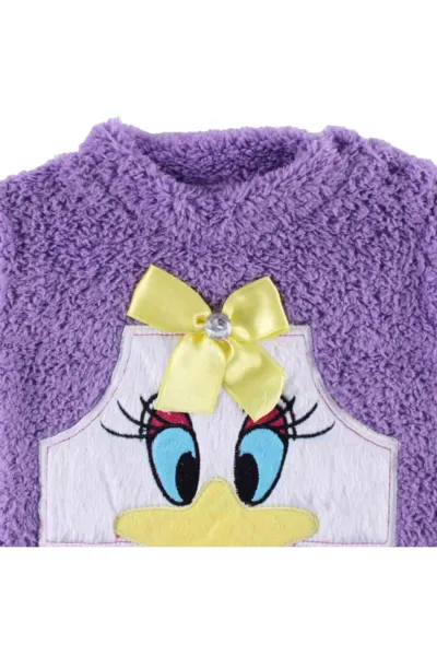 Kız Bebek Lila Ördekli Welsoft 2'li Peluş Takım