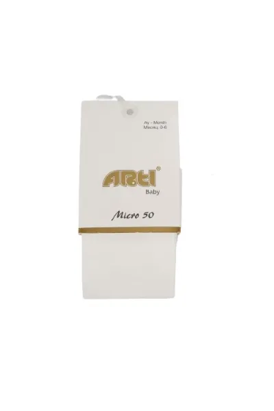 Artı Micro Külotlu Muz Çorap 300178 Beyaz