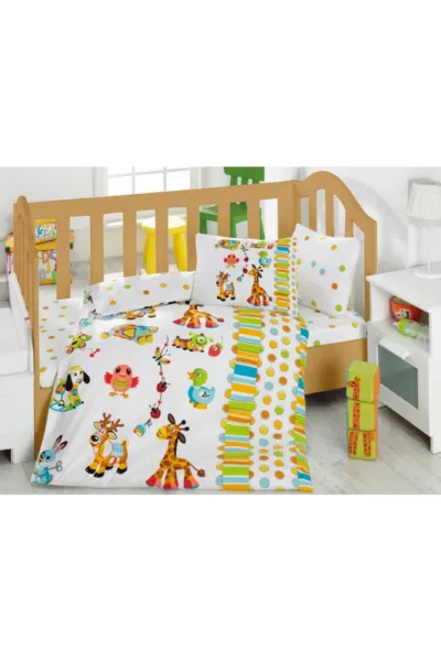 Cotton Box Ranforce Bebek Nevresim Takımı Oyun Bahçesi