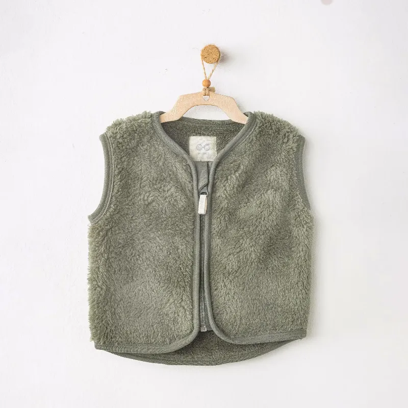 Andywawa Bebek Yelek Welsoft My Wardrobe Ac26188 Green